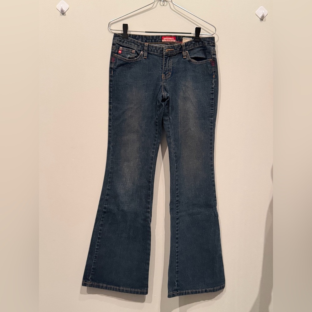 UNIONBAY Dark Blue Flare Jeans
